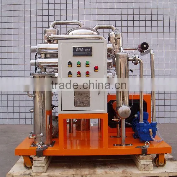 Waste Hydraulic Oil Vacuum Oil Recycling Machinery