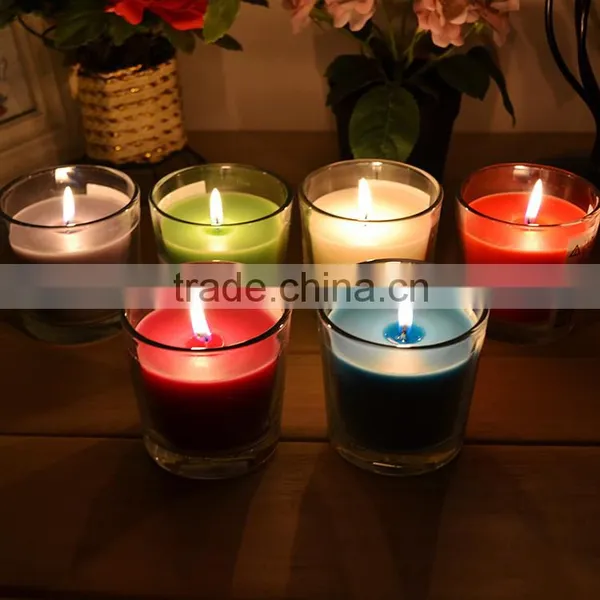 Frosted Round Scented Candle in Glass Jar/aroma Candle/perfume Candle photo-6