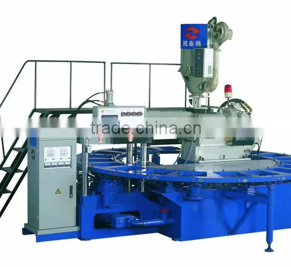 Rotary PVC Sole Injection Moulding Machine 20140402