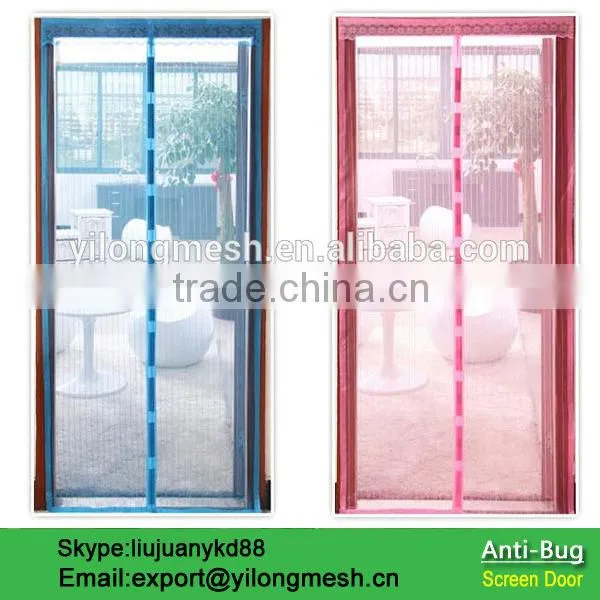 Polyester Anti-Mosquito Magnetic Mesh Screen Door photo-6