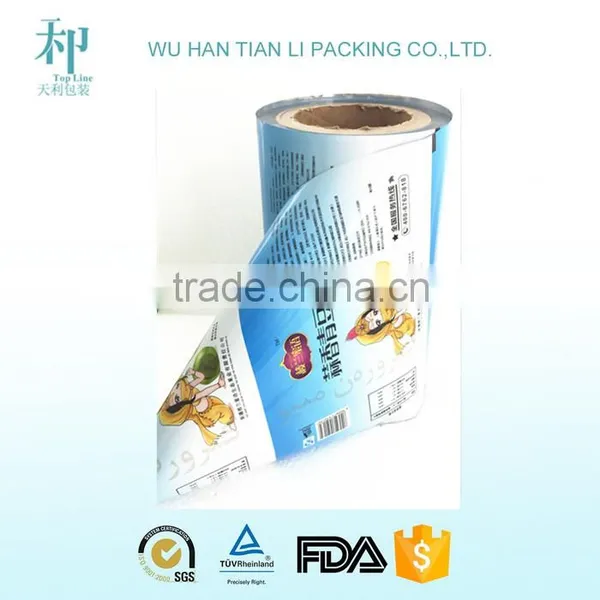 Food Grade Packaging Film,laminating Film Roll,plastic Roll Food Packaging Film photo-5