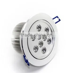 Dimable 110 Volt Led Ceiling Lights 9w Aluminum Epistar Chip photo-4