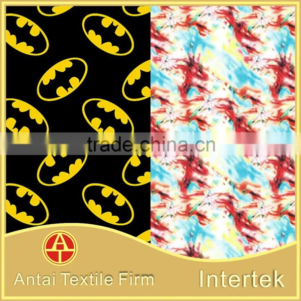 Fashion Printed Design Nylon Lycra Fabric/4 Way Stretch Nylon Spandex Printing Underwear Fabric photo-4