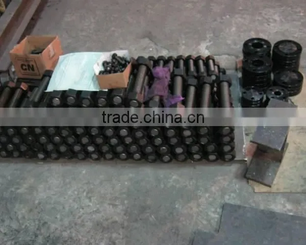 STUD BOLT:3/4" DIA X 160MM LG,ASTM A193,B7,10 UNC,C/W 2 X HEX NUTS,ASTM A194 GR 2H photo-3
