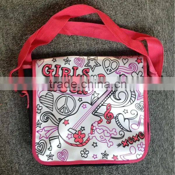 Diy Bag/drawing Bag/Messenger Bag