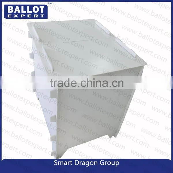 Multipurpose Plastic Floor Display Stand , Cardboard Ballot Display Booth Stand photo-4
