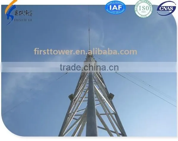 Guyed Wire Tubular Communication Tower photo-5