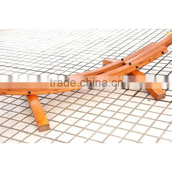 KD Design Garden Patio Sunshade Wooden Hammock photo-6