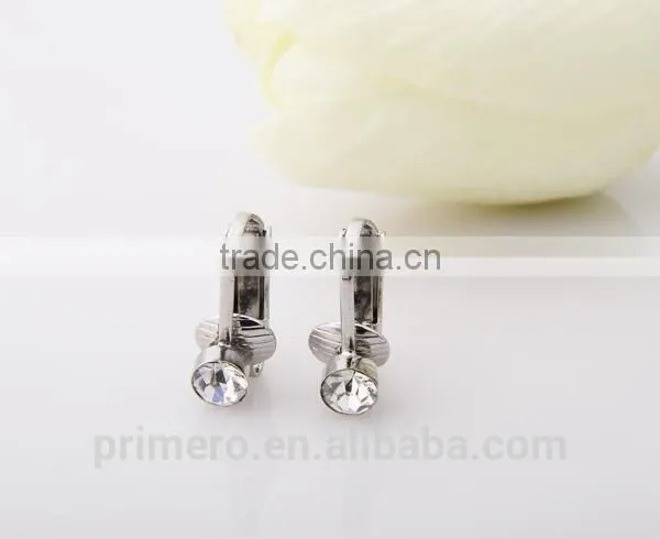 18K Gold/Silver Plate Clip On Pierced Earring Top Part Converter photo-6
