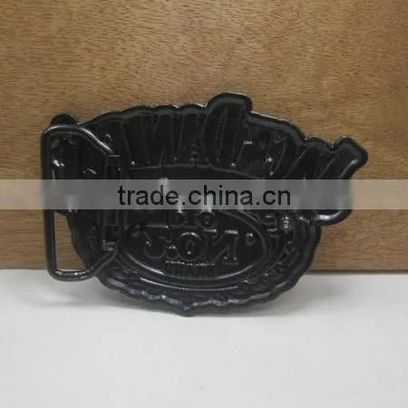 Decorative Two Prong Logo Name Plate Belt Buckles Custom Belt Buckle Belt Buckle With Rhinestones photo-5