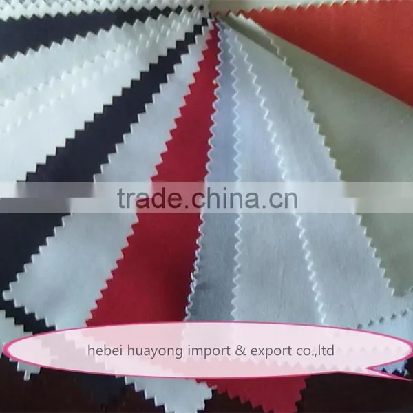 China Wholesaler Poplin Pocket Lining Fabric Dyed Shirt Pants Pocket Lining Fabric photo-5
