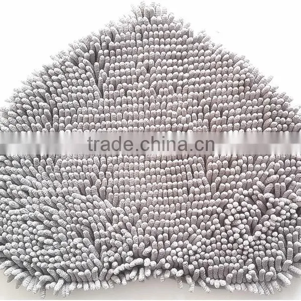 NEW Anti Slip Back Microfiber Chenille Carpet,microfiber Bath Mat / Chenille Mat-QINYI photo-6