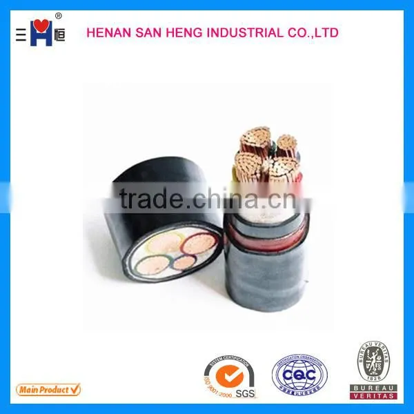 PVC Jacket Material XLPE Insulated Power Cable