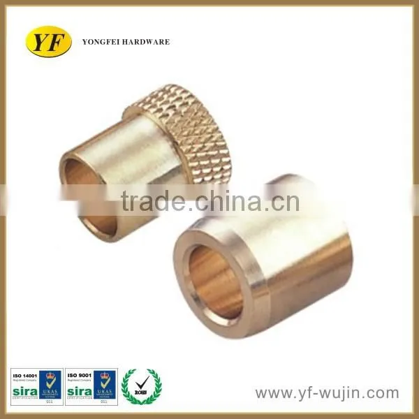 OEM high quality brass threaded insert nuts and plug insert with factory price