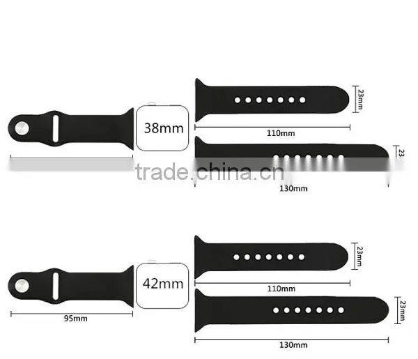 Fashion Silicone Watch Bands Watch Straps for Apple Watch Band photo-6