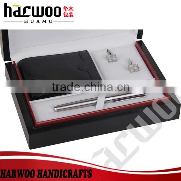 New Fashion Flocking Cufflink Box in Different Colors photo-3