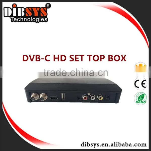 The Newest MPEG-2 /MPEG-4 DVB-C HD Set Top Box