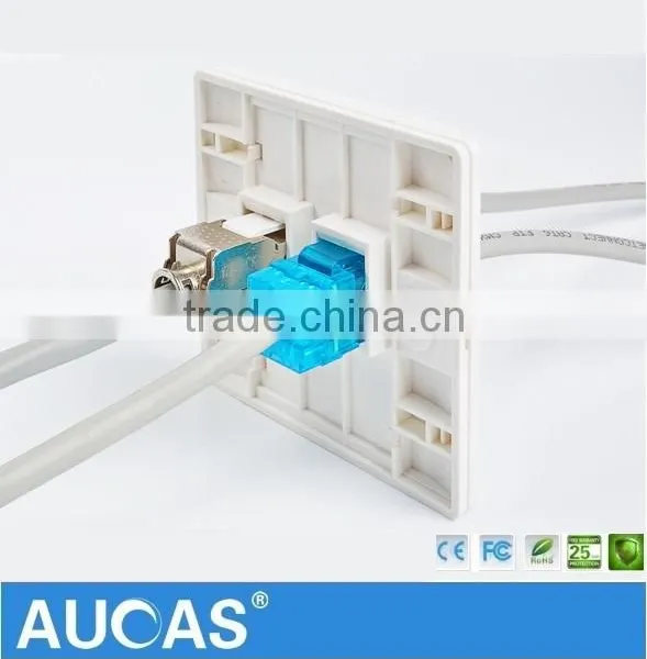 Insertion Tool Not Necessary Rj45 Keystone Jack Cat6 Ethernet Cable photo-5