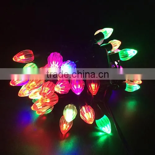 Bulb & Edge Angle Color LED Light String