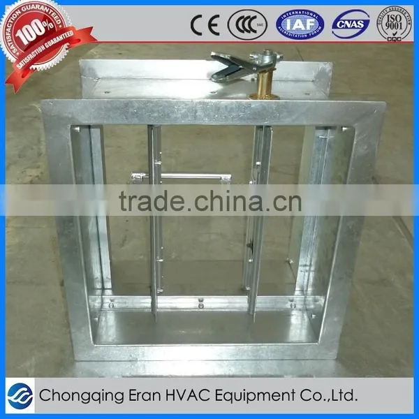 Plenum Galvanized Steel Manual Air Vent Diffuser Damper in Hvac photo-2