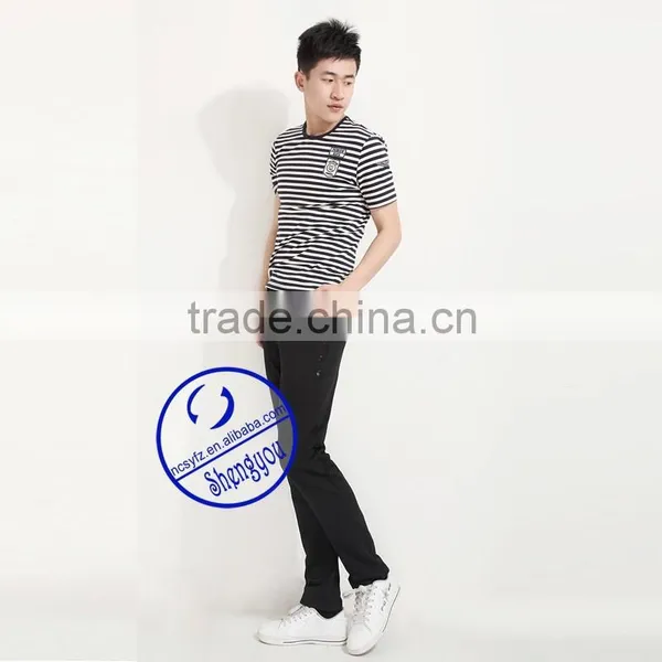 Custom Wholesale 100% Polyester Mens Blank Pants With Pocket photo-2