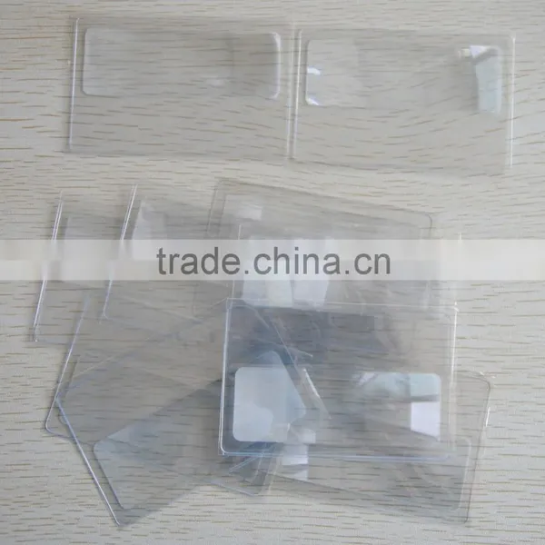 Plastic PVC Flexible Business Credit Card Magnifier Fresnel Lens Magnifier photo-6