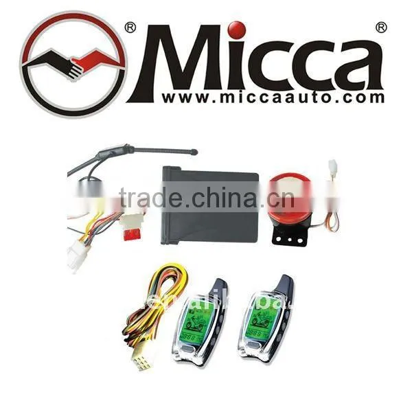 FM Sistema de Alarma Para Motos 2 Vias Con Arrancador de Motor(Encendido Del Motor)(MC715)