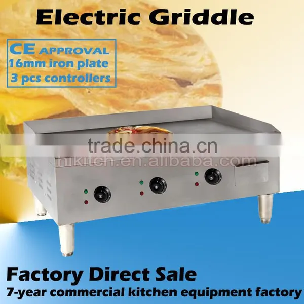 Stainless Steel Griddle Built in Griddle Heavy Duty Electric Griddle in Guangzhou