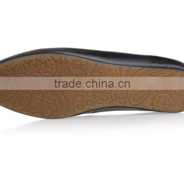 Office's Ladies Black Color Patent Leather Flat Shoes for Ladies photo-6