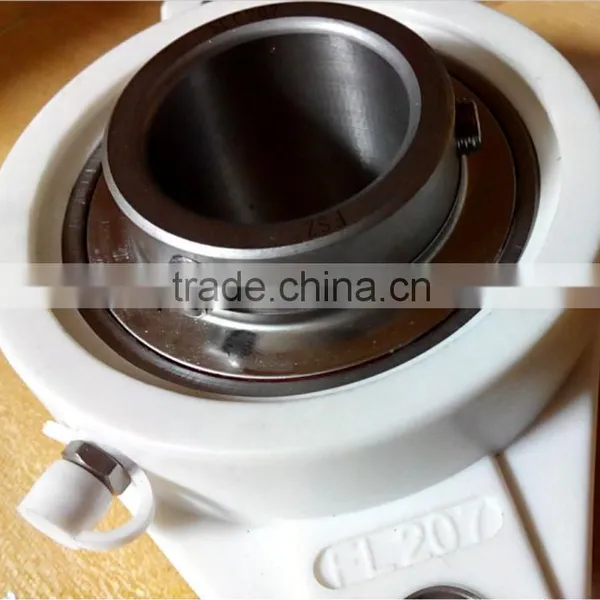 Thermoplastic Bearing Block for Food Machinery P207 F207 FL207 Made in China
