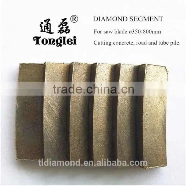 Diamond Segment for Concrete,cement and Tube Pile