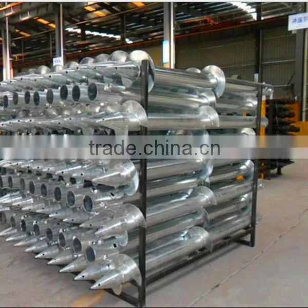 Factory Sale OEM Hot Galvanized Fence Post, Ground Post ,solar Ground Piles photo-4
