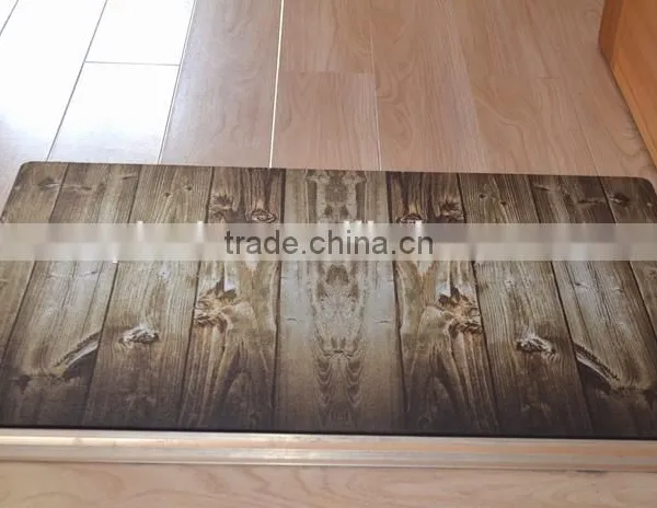 Vivid Printed Pattern Non Woven Polyester Kitchen Floor Mats photo-6