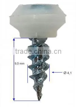 Nipple Screw With Plastic Head NIP114 for Finstral WINDOW SCREWS