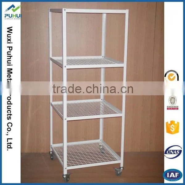 Hot New Products Metal Wire Floor Display Rack Multilayer photo-2