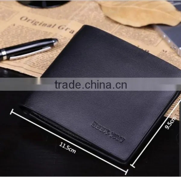 Man's Card Wallet,soft Top Grain Leather Men Wallet,man Wallet With Card Cover photo-2