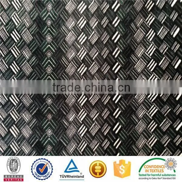 Polyester Spandex Digital Print Knit Fabric For Dress photo-2