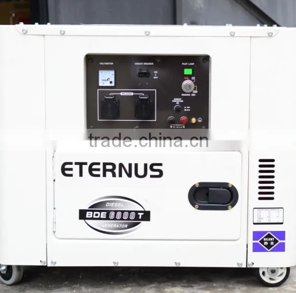 New Design 4.5kw Air-cooling Slient Diesel Generator BM5500ST photo-2