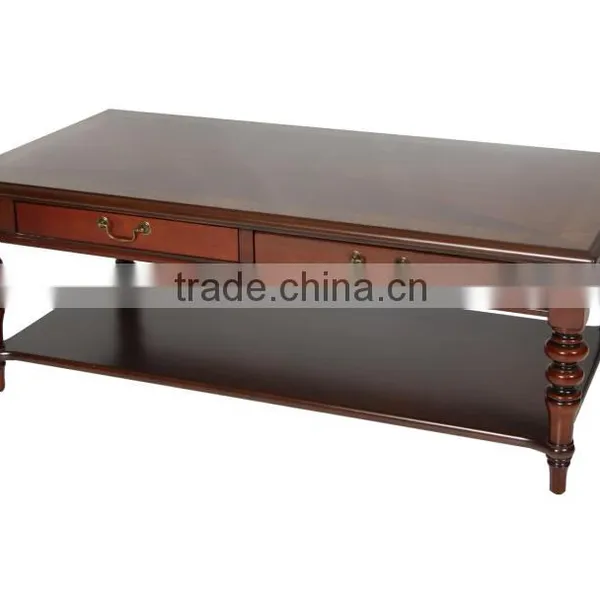 Custom Wooden Round Tea Table Coffee Table HDCT270 photo-6