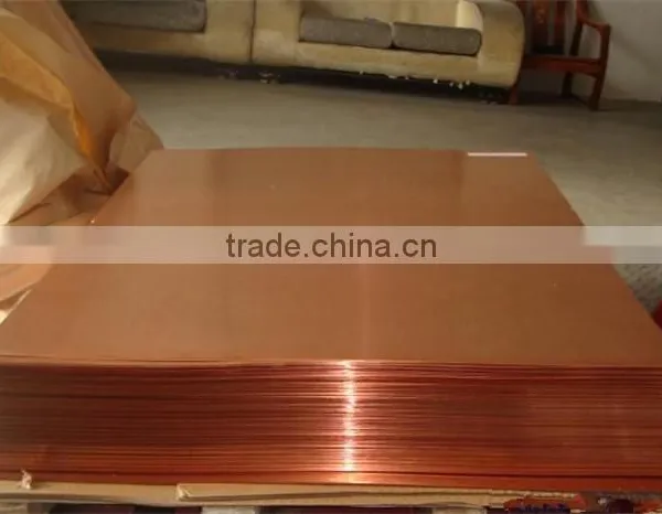 Thick copper plate/sheet