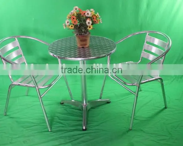 Used Cheap Aluminum Restaurant Furniture Set YC001/YT1