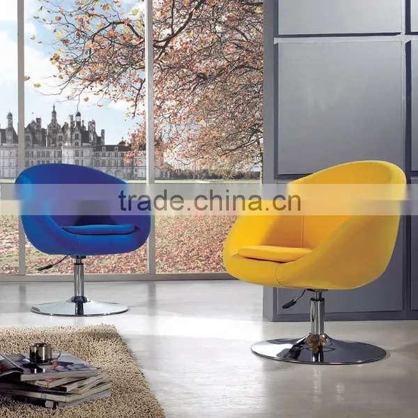 Hairdressing Waiting Chair With Leather or Fabric