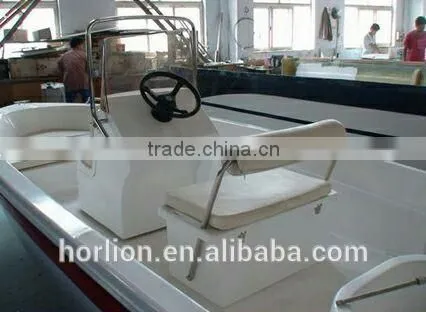 Motor Inflatable Fishing Boat for Sale,3.8m Aluminium Boat for 6 Persons,cheap Price Small Fiberglass Boats for Export photo-3