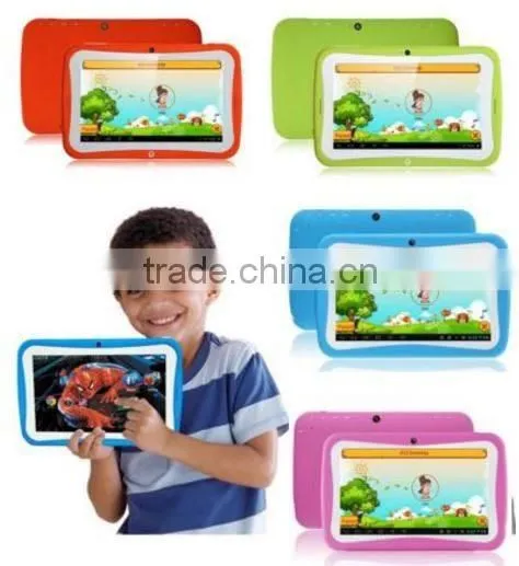 HD 7 inch android 4.4 kids learning computer machines kids educational tablets for children