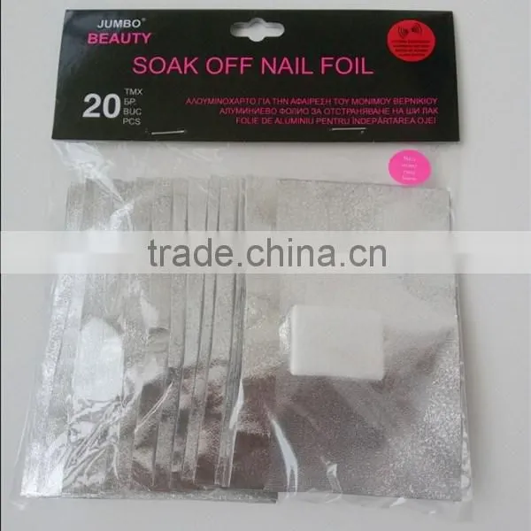 Nail Arts Sticker Foil for UV Gel Nail Polish Remover Quality Choice photo-4