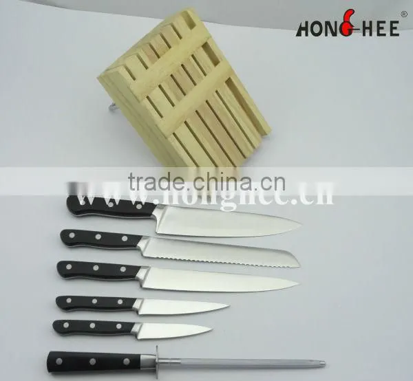 ABS Handle Kitchen Knife Storage Block