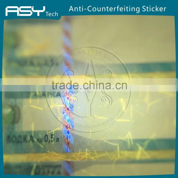 Hot Stamped Hot Foil Stamping Holograms Stickers photo-3