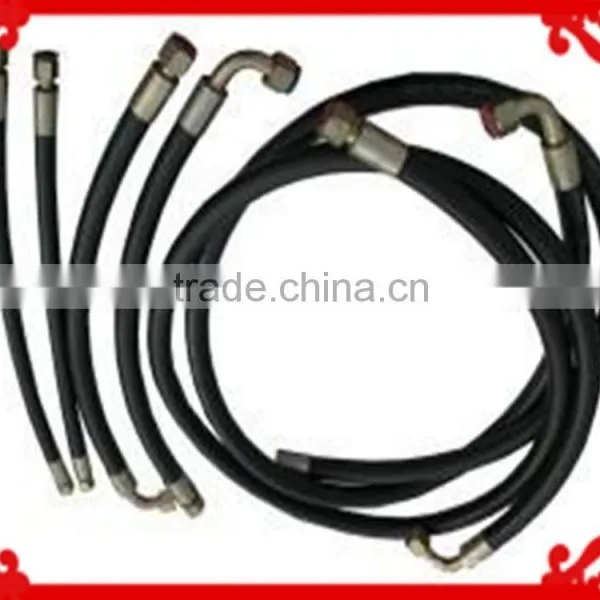 Steel Wire Braided Hydraulic Hose Pipe/hydraulic Oil Resistant Rubber Mining Hose photo-2