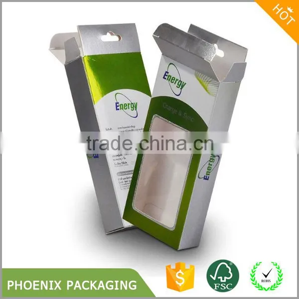 Silver Foil Metalic Paper Box With Custom Design photo-3