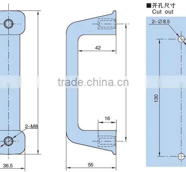U Shape Handle PL026 photo-2